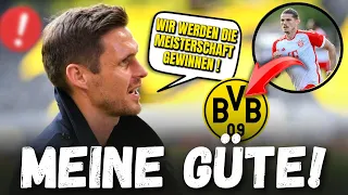BOMBE! OFFIZIELLER HINWEIS! Schauen Sie, was er gesagt hat! Neuigkeiten zu Borussia Dortmund.