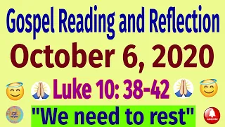 Daily Gospel Reading And Reflection Catholic October 6 2020