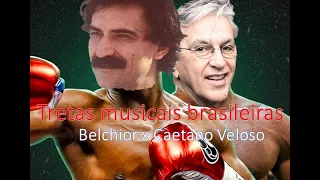 Belchior x Caetano Veloso. #musica #curiosidades #belchior #caetanoveloso #tropicalia #ceará #treta