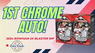 2024 Bowman Blasters x 2.  PULLED A CHROME 1st AUTO! 🔥