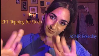 FRIEND TEACHES YOU TAPPING FOR SLEEP (ASMR) *whispered*