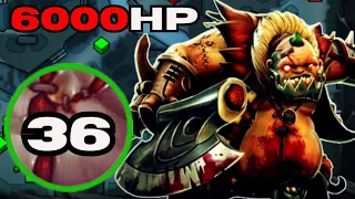 PUDGE IS A GOOD CARRY MID | 6000 MAX HP | PUDGE RANK 1 GAME STRATEGY | 100% WIN RATE