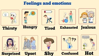 Feeling and emotions in English | Verbs in English