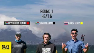 BAKL Cape Town Feb ‘21 - Round 1 Heat 6 - Big Air Kiteboarding