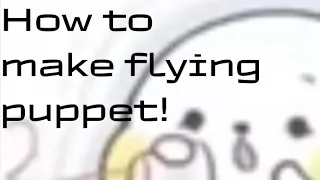 How to make a flying dragon puppet base!