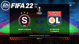 FIFA 22 - Sparta Praha vs Lyon UEFA Europa League Group Stage 2021/22 | Next-Gen Gameplay