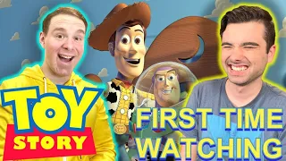 To Infinity, AND BEYOND! | Toy Story Reaction | Sid was creeping me out the whole time!!