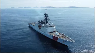 U.S. Coast Guard Cutter BERTHOLF Alaska Patrol 2022
