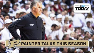 Interview: Purdue's Matt Painter Talks About the Season So Far | B1G Today | Jan. 24, 2024