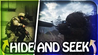 INSANE GLITCH SPOTS! "HIDE AND SEEK" in MODERN WARFARE REMASTERED w/ SUBS! (MWR Hide and Seek)