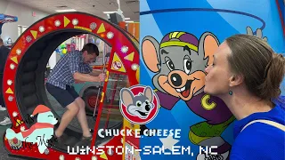 Chuck E Cheese 2023 - Winston Salem Vlog - Chuck E Cheese Store Tour 2023