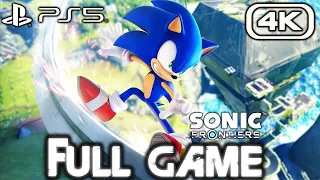 SONIC FRONTIERS Gameplay Walkthrough FULL GAME (4K 60FPS) No Commentary