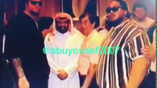 Yokozuna and The Undertaker with Sheikh Ahmad Al Fahad