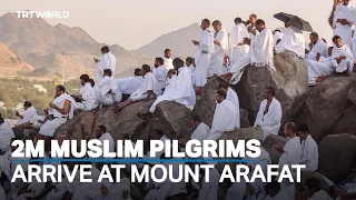 Muslim pilgrims ascend Mount Arafat for climax of largest Hajj