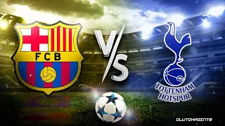 Barcelona vs Tottenham 4-2 Highlights & All Goals