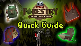 [OSRS] FORESTRY Quick Guide - Everything YOU Need to Know - RuneScape Woodcutting Expansion