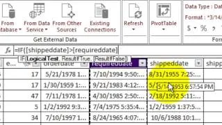 Demonstration of PowerPivot Calculated Column and Field