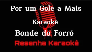 Bonde do Forró - Por um Gole a Mais ( karaoke )