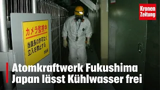 Atomkraftwerk Fukushima: Japan lässt Kühlflüssigkeit ins Meer | krone.tv NEWS