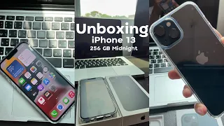 iPhone 13 Unboxing 📦 (midnight) 256GB + accesorios| iPhone 2022🥰 | Focester