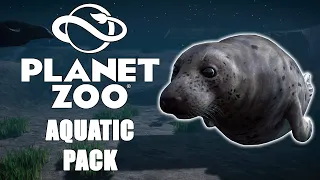 ДЛИННОМОРДЫЙ ТЮЛЕНЬ! #3 PLANET ZOO AQUATIC PACK ПРОХОЖДЕНИЕ