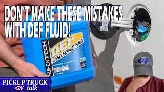 Experts Shares Diesel Exhaust Fluid Info Saving You Major Engine Repairs