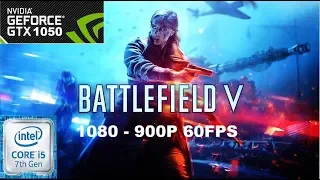 Battlefield V Beta on GTX 1050 - I5 7500