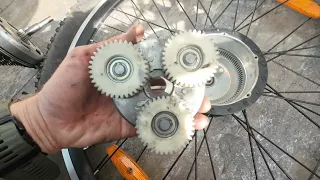 Help needed. Failed Bafang 250w motor dismantled from a ESKUTE Netuno electric bike.