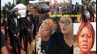 watch video, Junior Pope burial Ceremony..Ruby, Ojiokor destiny Etkio And Zubby Micheal shade tears