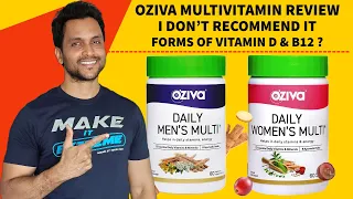 Oziva multivitamin tablets review for Men's & Women's | Is this the best  ?