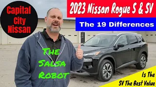 "2023 Nissan Rogue S vs SV: Which Trim Level is Right for You? #NissanRogue #TheSalsaRobot #Rogue"