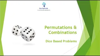 Dice Problems | Rolling Dice | Dice Combination | Probability Trick | CAT Level Questions |