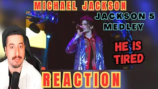 Michael Jackson - Jackson 5 Medley Reaction