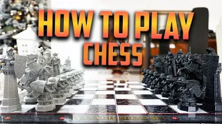 How to Play Chess - Chess Rules and How to do Castling in Chess - Harry Potter Wizard Chess Set