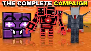 PIXEL GUN 3D COMPLETE CAMPAIGN WALKTHROUGH WORLDS 1-4 [ALL BOSSES]