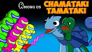 어몽어스 VS Chamataki & Tamataki - Crew Among Us Funny Animation