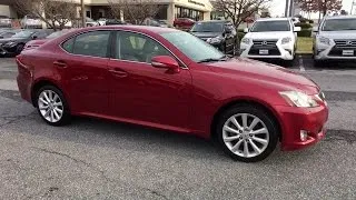 2010 Lexus IS 250 Owings Mills, Pikesville, Ellicott City, Catonsville, Columbia, MD TTL25054