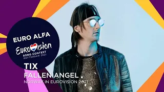 TIX - FALLEN ANGEL | LYRICS| NORWAY IN EUROVISION 2021