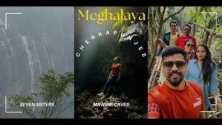 Seven Sisters Fall Meghalaya 😍| Mawsmai Caves | Day 04