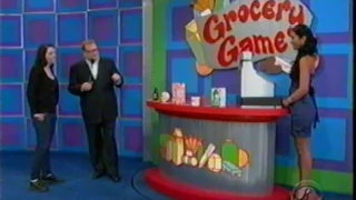 Additional dismal/disasterous playing of Grocery Game -- The Price is Right (Carey)