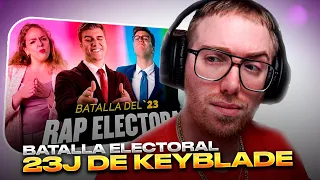 RODRIGO QUESADA REACCIONA A LA BATALLA DE RAP ELECTORAL 23J DE KEYBLADE