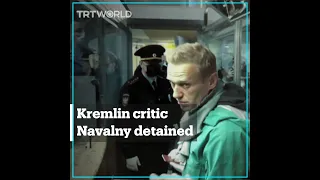 Russian police detain Kremlin critic Navalny at passport control