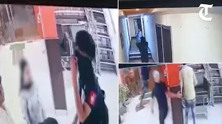 Caught on CCTV: ‘Friend’ stabs woman to death in Gurugram hotel, flees