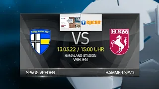 Heimspiel 21/22 - SDW#19 / Vreden - Hamm