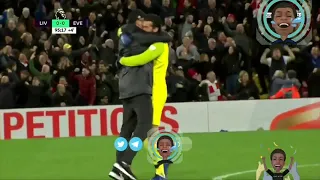 Jürgen Klopp celebration against Everton FC