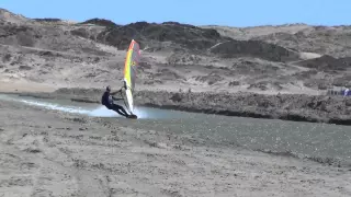 Luderitz Speed Canal, Oktober 2014. Run1