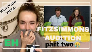 I WATCH MY FITZSIMMONS AUDITION! : PART TWO 🥳