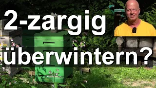 Warum Bienen 2-zargig überwintern? Vorbereitung auf den Winter - Futterwannen entnehmen