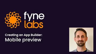 Creating an App Builder Series 2 Episode 2: Mobile preview