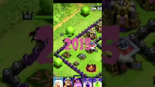 Evolution Of Archer Queen😱😱😱 #clashofclans #coc #evolution #shorts